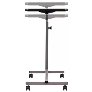 Tavolino da Letto Regolabile Chuangen Medical in Legno con Ruote per Pazienti - Product Image 3