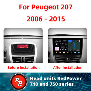 Redpower Hi-Fi DVD de voiture pour <span class=keywords><strong>Peugeot</strong></span> <span class=keywords><strong>207</strong></span> 2006 - 2015 DVD Radio DSP lecteur multimédia Navigation <span class=keywords><strong>Android</strong></span> 10.0 - Product Image 6