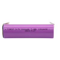 Bon prix, fournisseur et grossiste chinois, batterie lithium-ion cylindrique rechargeable ICR18650 3.7V 1500mAh 2000 mAh 2500 mAh 3400mAh