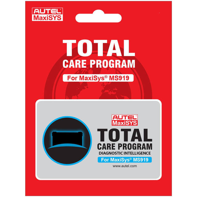 Autel Maxisys MS919 One Year Software Update (Total Care Program) Annual Subscription Software Upgrade