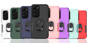 Accessoires pour <span class=keywords><strong>téléphone</strong></span> portable en plastique PC et TPU coloré, <span class=keywords><strong>coque</strong></span> de <span class=keywords><strong>téléphone</strong></span> avec anneau pour <span class=keywords><strong>Samsung</strong></span> Galaxy S23 Plus - Product Image 6