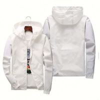Veste de sport imperméable coupe-vent, vestes personnalisées pour hommes J0156