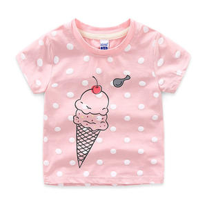 Productos de Moda, Camisetas Básicas con Cuello Redondo y Puntos para Niños, Marca Privada - Product Image 2