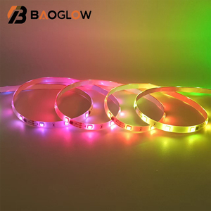 Bán buôn cầu vồng đầy màu sắc biến điều khiển từ xa RGB thông minh dải đèn với poer cung cấp chuyển đổi COB <span class=keywords><strong>LED</strong></span> sọc Lights Set - Product Image 1