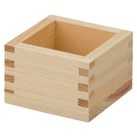 Tazas de Sake Cuadradas de Madera Ecológicas para Restaurante Japonés Izakaya, Caja de Sake Tradicional Japonesa Masu para Regalos