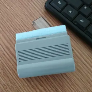 לבן פלסטיק מחשב מקלדת מסך אבק ניקוי רך מברשת מחשב נייד ערכת שואב אבק