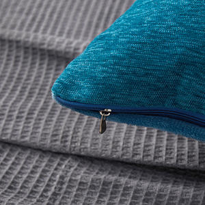 ผ้าเชนิลล์ลายแจ็คการ์ดสไตล์ยุโรปวินเทจจากโรงงานขายส่ง เนื้อผ้านุ่มสบายผิว ซักเครื่องได้ ปลอกหมอน - Product Image 4