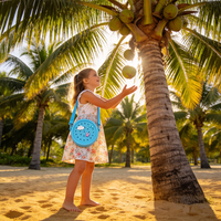 CHINFAI Nouvelle Collection Mini Sac Bandoulière en Silicone, Sac Jelly de Plage Estival, Sacs à Main Enfants, Mini Sacs Bandoulière