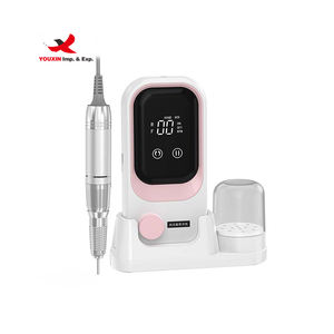 Lime à ongles rechargeable 35000 tr/min, perceuse à ongles sans fil, perceuse à ongles électrique professionnelle avec base de charge - Product Image 1