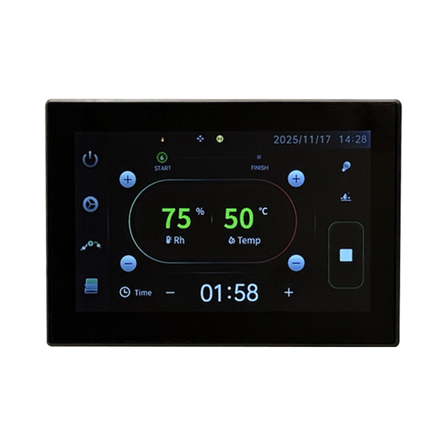 MK7L07H 7-Inch Touch Screen Thermostat Proofing Box IP68 Waterproof Plastic 220V 1C Accuracy Temperature Controller OEM/ODM