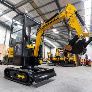 Mini <span class=keywords><strong>Escavatore</strong></span> Cinese Compatto <span class=keywords><strong>con</strong></span> Peso Operativo di 1000 Kg, Funzioni di Funzionamento Semplici, <span class=keywords><strong>Escavatore</strong></span> Cingolato <span class=keywords><strong>con</strong></span> Cabina. - Product Image 1