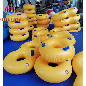 Tamaño personalizado Durable Donut barco inflable agua remolcable tubo agua diversión instalaciones para Jet <span class=keywords><strong>Ski</strong></span> y natación a la venta - Product Image 2