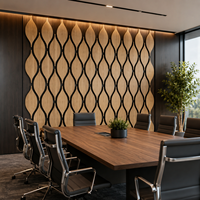 Panneaux acoustiques au design moderne, taille et motif personnalisés, panneaux muraux, intérieur mural, KTV, cinéma, salle de conférence, auditorium