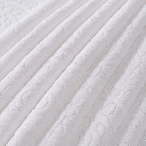 Tissu tricoté respirant 240 GSM pour matelas, tissu tricoté blanc doux <span class=keywords><strong>de</strong></span> qualité supérieure pour housses <span class=keywords><strong>de</strong></span> matelas d'hôtels <span class=keywords><strong>haut</strong></span> <span class=keywords><strong>de</strong></span> <span class=keywords><strong>gamme</strong></span> - Product Image 5