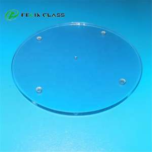 FELIX - Láminas de Vidrio Transparente de Sodalime D263T, las Más Económicas, con Orificios en el Centro - Product Image 2