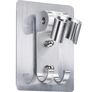 <span class=keywords><strong>Soporte</strong></span> Universal para cabezal de <span class=keywords><strong>ducha</strong></span>, sujeción <span class=keywords><strong>sin</strong></span> perforación, montaje en pared de baño, de mano - Product Image 1