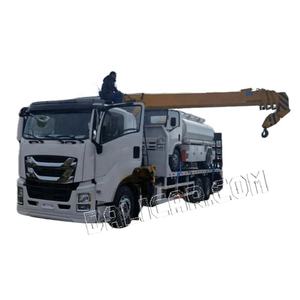 <span class=keywords><strong>Prix</strong></span> <span class=keywords><strong>d</strong></span>'usine 1suzu Giga Camion plateau avec grue articulée montée 6x4 12 tonnes 14 tonnes Camion avec grue articulée - Product Image 4