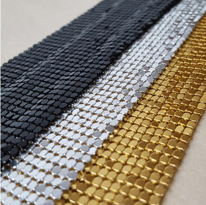 Màu Vàng Giá Rẻ <span class=keywords><strong>Sequin</strong></span> Vải Kim Loại Rèm <span class=keywords><strong>Backdrop</strong></span> Vải <span class=keywords><strong>Sequin</strong></span> Cho Phòng Divider - Product Image 5