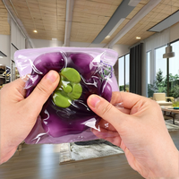 Nouveau jouet anti-stress en TPR de 6,5 cm, modèle mangue-violette fluide, simulation de fruit, jouet de décompression pour enfants, référence 20279