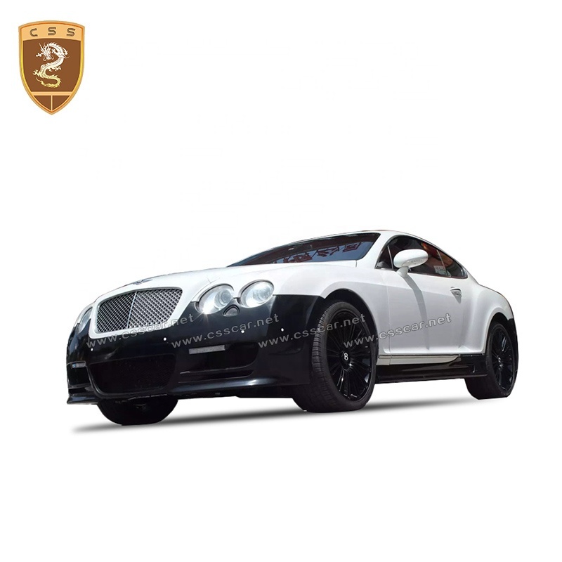 Para 2006-2011 Bentley GT. Estilo de fibra de vidrio Kits de cuerpo incluyendo faldas laterales trasero parachoques delantero