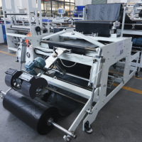 Machine automatique JDSL de type S à quatre plis pour sacs sur rouleau avec technologie de scellage oscillant pour sacs longs professionnels