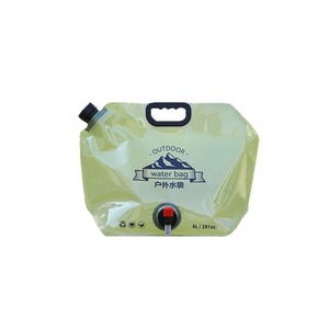 Outdoor Water Bag 8L Foldable Portable Camping Hydration Bladder Green - Product Image 4