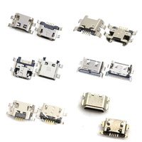 Connecteurs Micro USB Divers et Pièces Détachées pour Téléphones Mobiles, Fiches de Charge et Interface de Transfert de Données