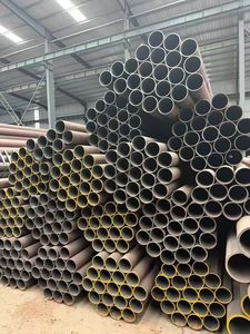 ท่อเหล็กคาร์บอน Ms Steel ERW ASTM A53 ผนังหนา สีดำ Sch40 เชื่อมติดกัน ได้รับการรับรองมาตรฐาน ISO 9001 สำหรับวัสดุก่อสร้าง มีสินค้าในสต็อกเพียงพอ - Product Image 2