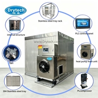 Machine de séchage de pâtes Drytech à pompe à chaleur économe en énergie, sécheuse de nouilles 100-150 kg/lot 220V/380V pour la transformation de pâtes fraîches et séchées