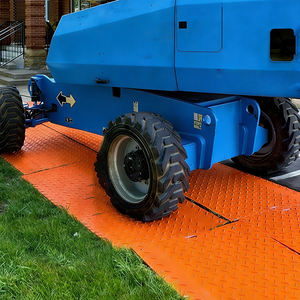 カスタムダイヤモンドパターン高密度拡張PEバッキングボードhdpe一時的なraod wayroadプラスチック地盤保護マット - Product Image 4