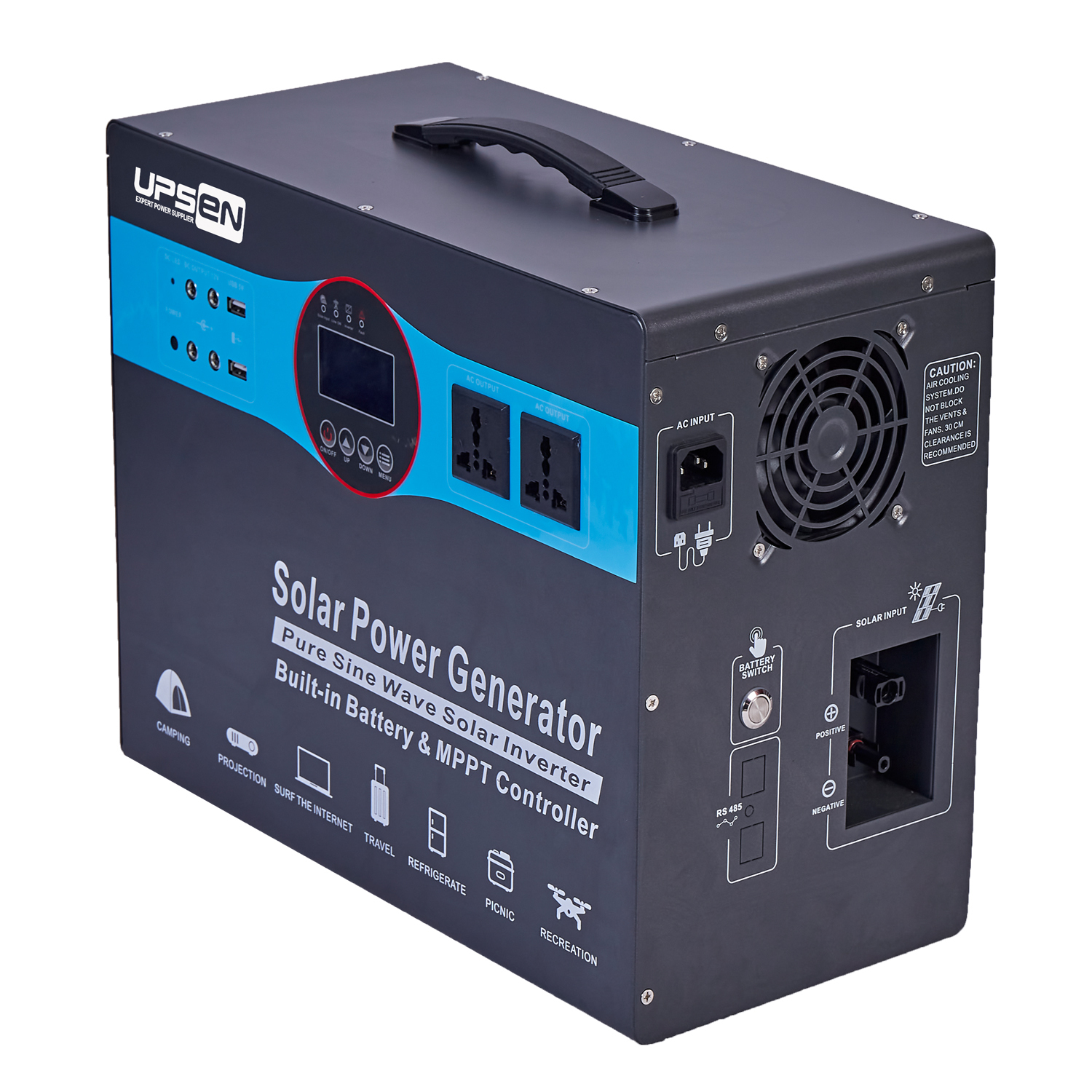 Power Portable Electric 5000w 200w 5kw Solar Power Generator 2000w with Panel Completed Set 1kwh 1000watts for Home · image 4