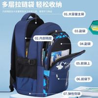 Sac à dos d'astronaute, cartable pour élèves du primaire, grande capacité imperméable pour les classes 1-3-6, vente en gros