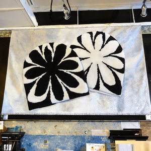 Autumn Winter Warm Knitted Jacquard Letter Common 100% Acrylic <b>Beanie</b> Vintage Travel Adjustable New Trendy Pullover <b>Men</b> Women - Product Image 2