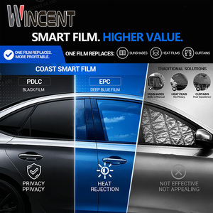 <span class=keywords><strong>Film</strong></span> teinté intelligent décoratif auto-adhésif WINCENT Auto SPD, protection complète contre la chaleur et anti-éblouissement <span class=keywords><strong>pour</strong></span> les vitres latérales des berlines et des SUV - Product Image 4