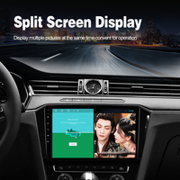 Autoradio Android 2 Din 7/9/10'' Écran tactile IPS 4+4 cœurs 4+128 Go Stéréo de voiture Carplay Android Auto GPS WiFi RDS DSP d'usine