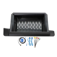 Meihua 9 "LHD/RHD Fascial Matten Noir Android Autoradio DVD Panneau Accessoire pour BMW Série 3 E90 2005-2012