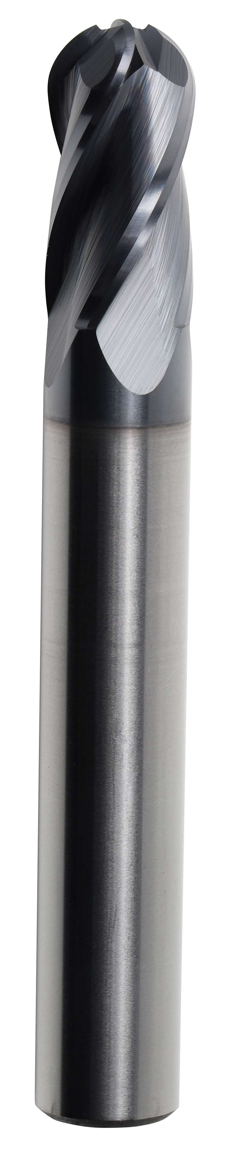 4mm Solid Carbide End Mills 50Lx4F Ball Nose Milling Cutter HRC45 HRC55 HRC60 HRC65