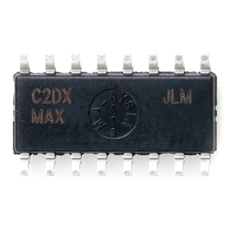 Transceptor MAX3232ESE + T, controlador de interfaz de circuito integrado de receptor de interfaz de RS-232