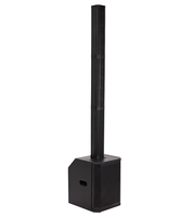 Enceinte colonne active professionnelle avec subwoofer de 10 pouces et amplificateur classe D de 500 W RMS avec DSP pour DJ et utilisation sur scène professionnelle