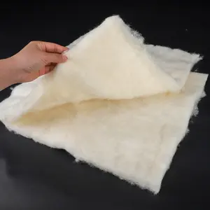 New Thermal Insulation Material Made Of Soybean Cotton Quilt Natural Plant Fibre Non Woven Batting