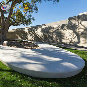 New Stone Building Materials Outdoor Flower Bed White Gray Customizable Waterproof Stain Resistant <b>Cement</b> Planting Pond - Product Image 2