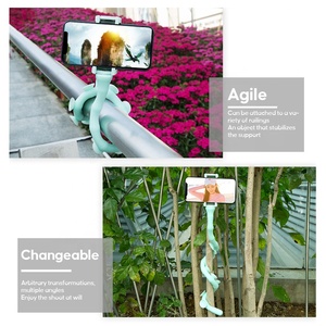 2025 Mới Sáng Tạo Rắn Hình Linh Hoạt Lười Biếng Người Giữ Điện Thoại Đa Chức Năng Silicone Cốc Hút Bạch Tuộc Cạnh Giường Ngủ Máy Tính Để Bàn Đứng - Product Image 6