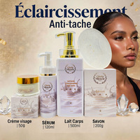 Ensemble de soins de la peau à la vitamine C naturelle OEM, soin du visage, anti-âge, hydratant, raffermissant, éclaircissant, collagène, glutathion, vitamine C