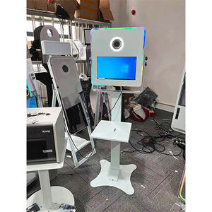 Miroir Photobooth Magique AI, Miroir Photobooth Blanc - Product Image 1