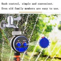 Timer Air Digital LCD Otomatis Elektronik, Pengatur Waktu Irigasi yang Dapat Diprogram untuk Kebun, Pertanian, dan Irigasi Tetes