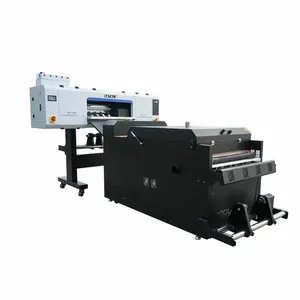 工厂销售便宜的Dtf打印机四台I3200a1 Dtf打印机，带打印头和振动筛，用于t恤传热
