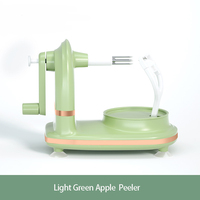 Keukenaccessoires Multifunctionele Plastic Snelle Handmatige Draaiende Appel Schiller Snijder Ontpitter Machine