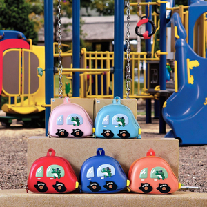 Sacs d'école en <span class=keywords><strong>forme</strong></span> de voiture très vendus, sacs d'école imperméables en EVA pour enfants, sacs à dos unisexes de dessin animé - Product Image 1