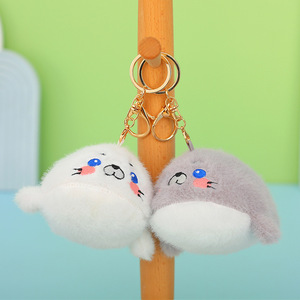 OEM ODM Mini Peluche de Animal Marino de 10 cm, Llavero con Colgante, Peluche Suave Personalizado de Pez Payaso y <span class=keywords><strong>Ballena</strong></span> Asesina para Regalo Promocional - Product Image 2