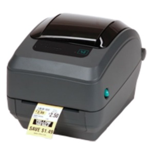Imprimante de codes-barres de bureau à transfert thermique Zebra Genuine GK420t, largeur d'impression de 4 pouces, port USB et Ethernet GK42-102210-000 - Product Image 2